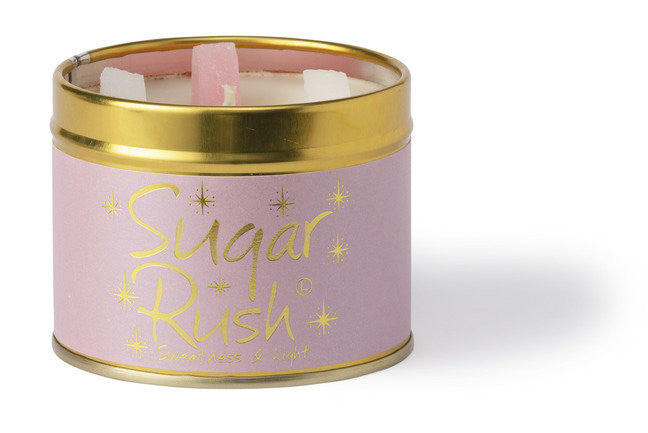 Sugar Rush Scented Candle from Lily-Flame. Handmade in England
