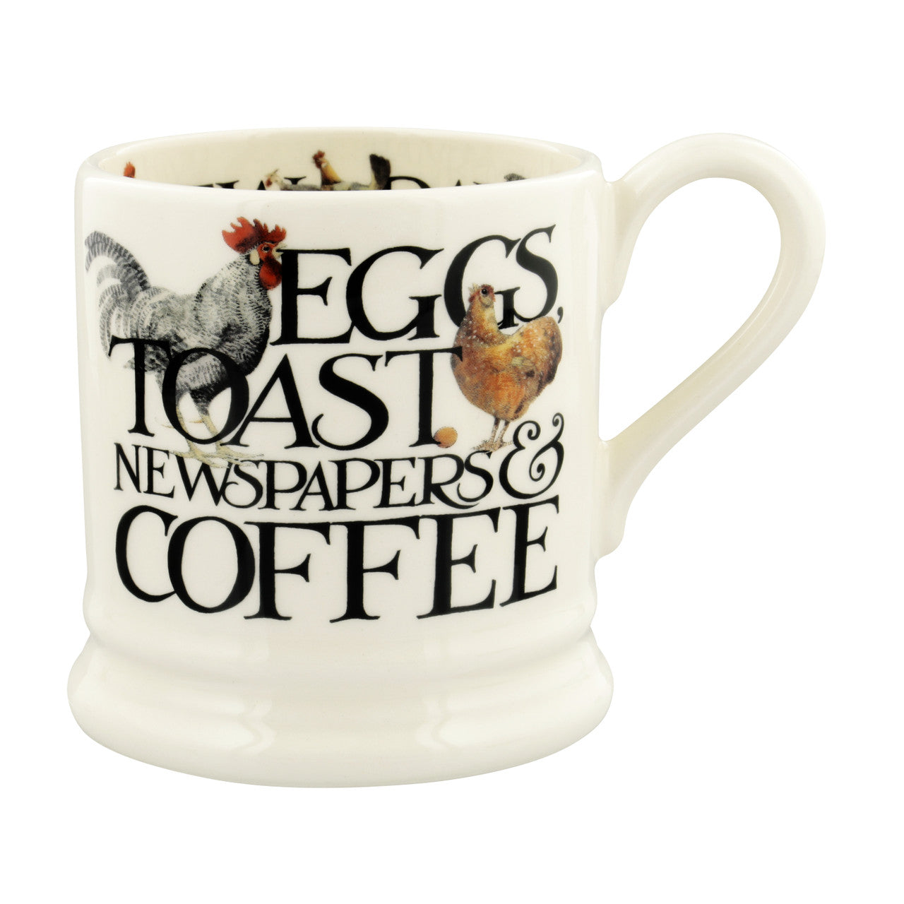 Hand made 1/2 pint mug by Emma Bridgewater
