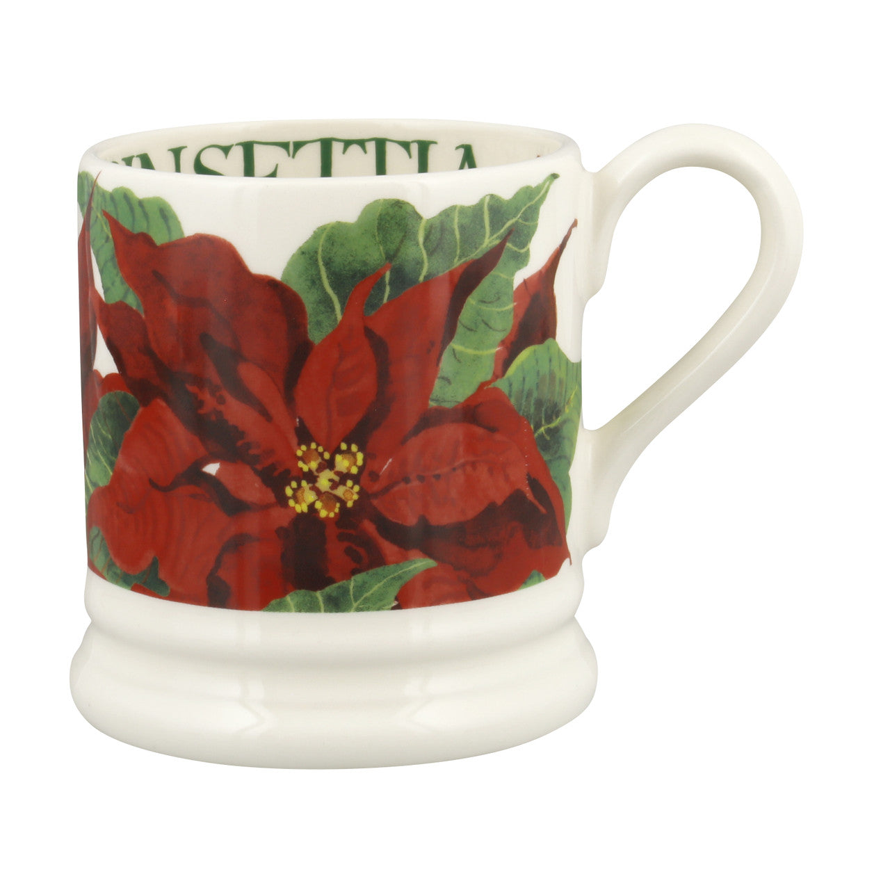 Emma Bridgewater Poinsettia 1/2 Pint Mug