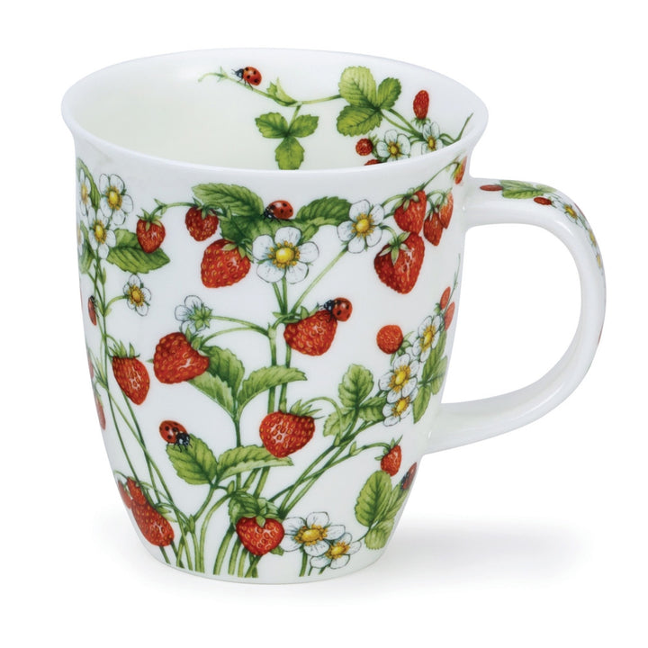 Fine bone china Nevis Wild Fruits Strawberry Mug