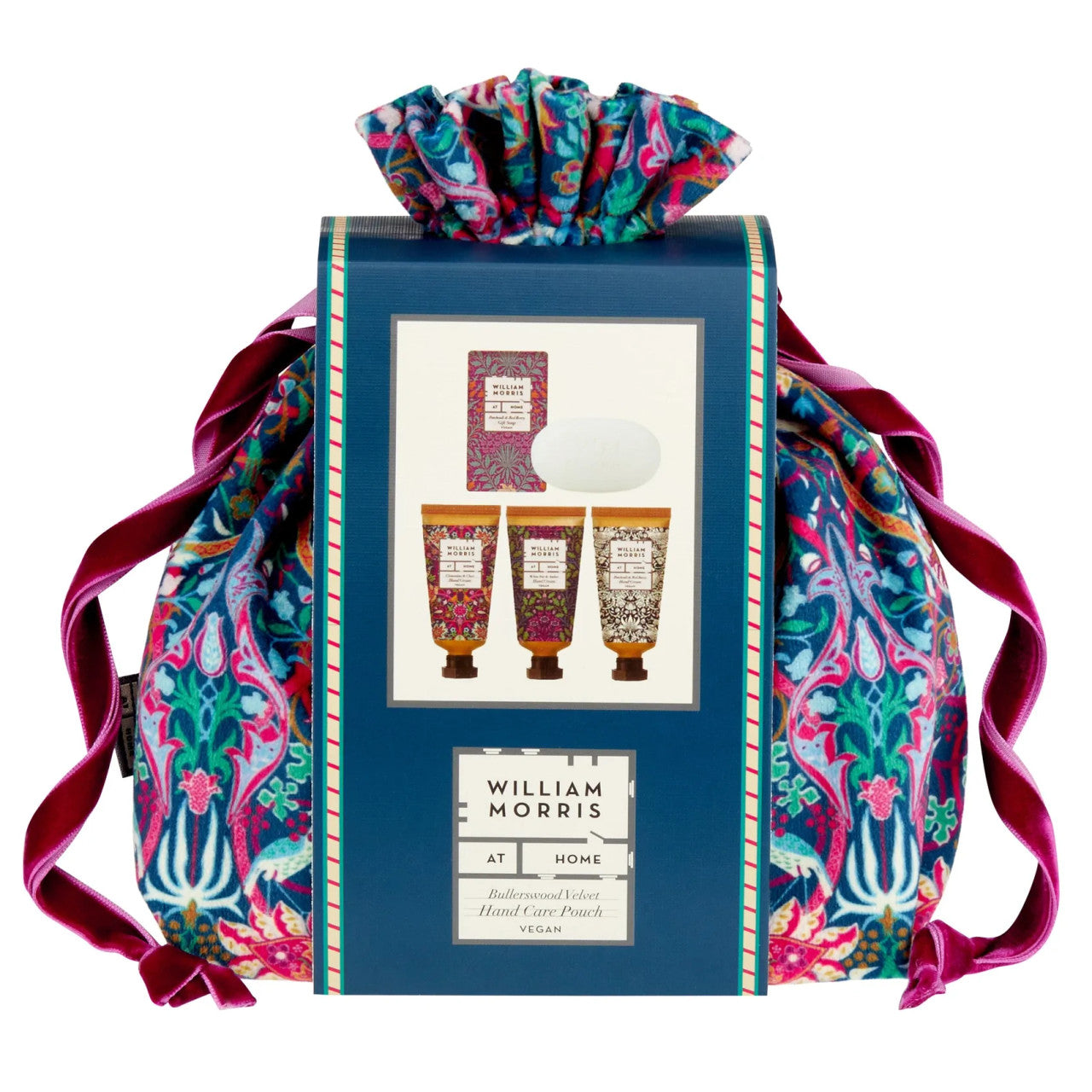 William Morris Velvet Holiday Pouch.