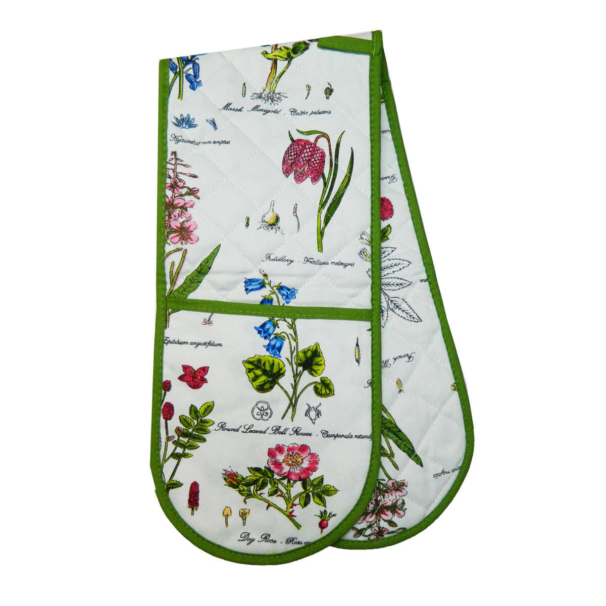 Botanical Garden Double Oven Glove by Samuel Lamont.