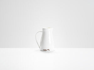 Girl and Two Dogs Jug by Helen Beard.