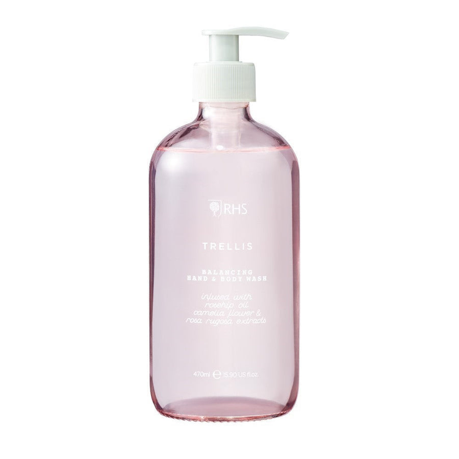 RHS Trellis Hand & Body Wash.