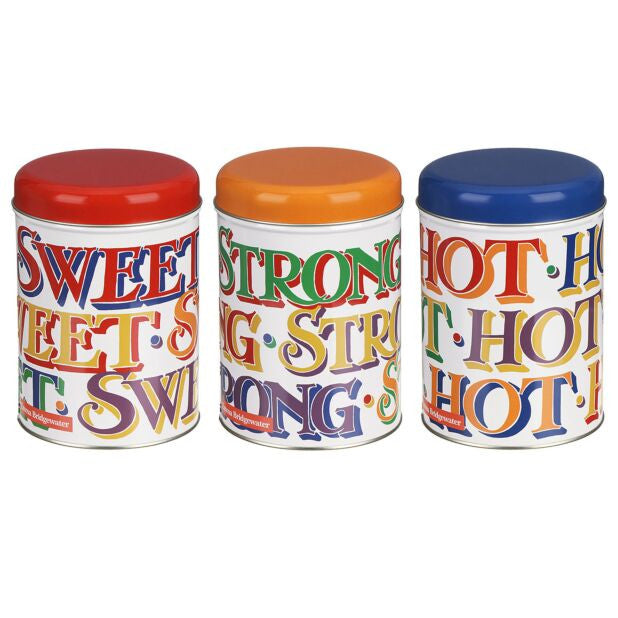 Emma Bridgewater Brighter World Set of 3 Round Caddies