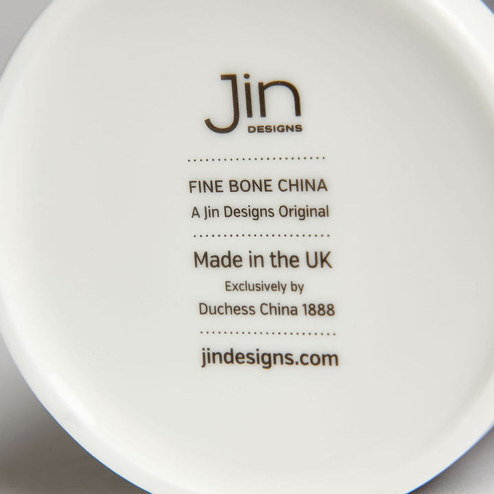 Large Woodland Collection Bone China Mug by Jin Designs.