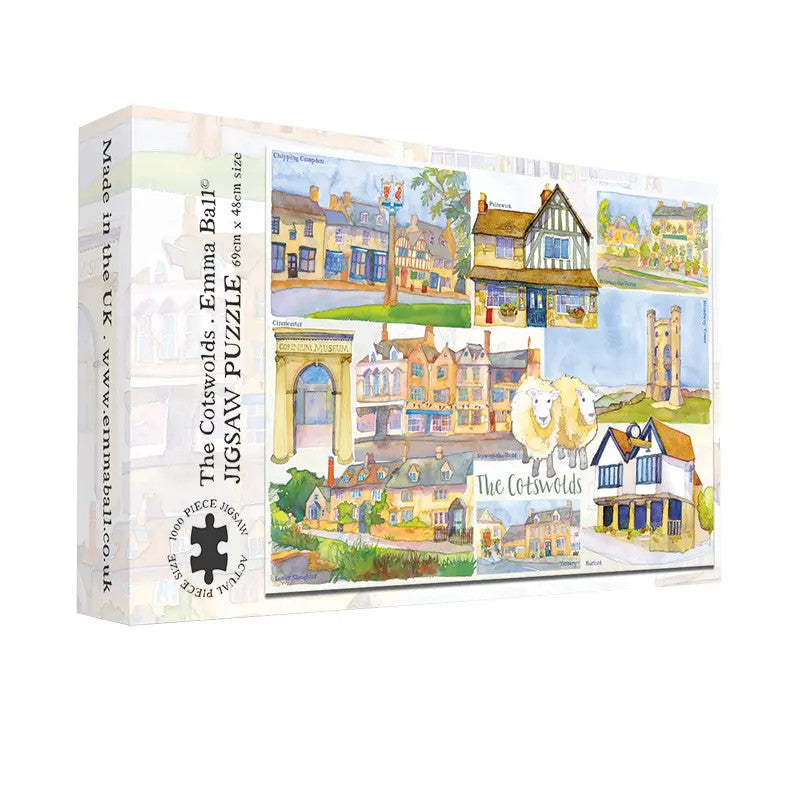 Cotswolds 1000 piece ppuzzle by Emma Ball.