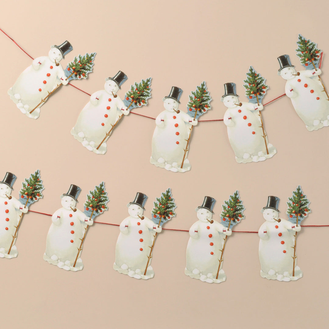 Snowmen Garland Decoration.