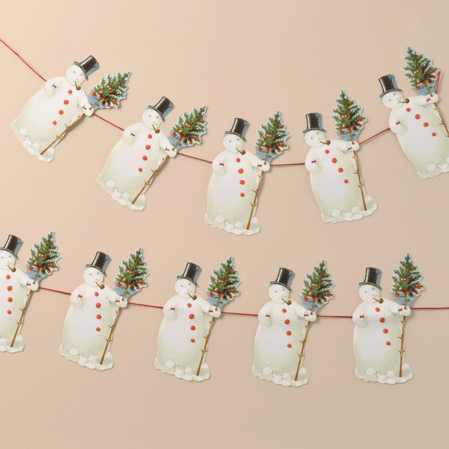 Snowmen Garland Decoration.