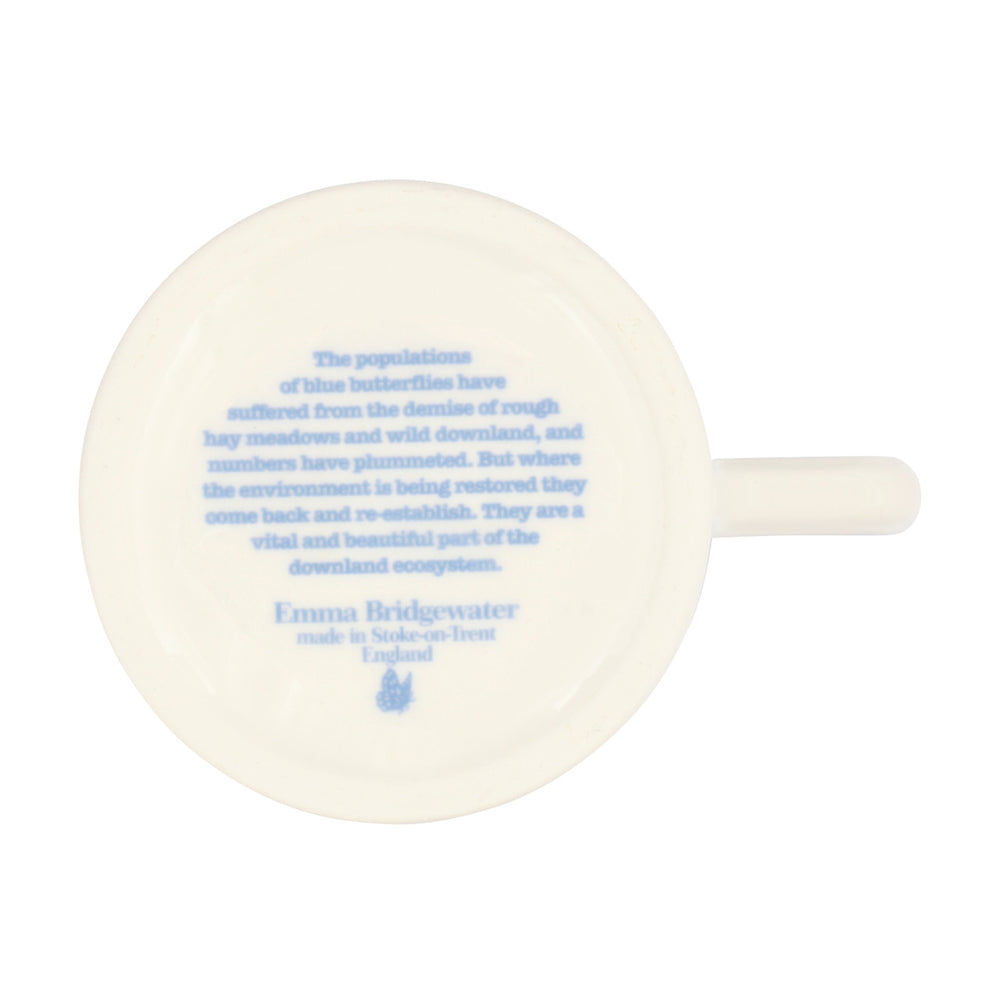 Emma Bridgewater Common Blue Butterfly  Half Pint Mug