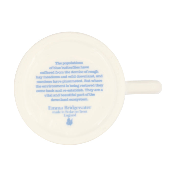Emma Bridgewater Common Blue Butterfly  Half Pint Mug