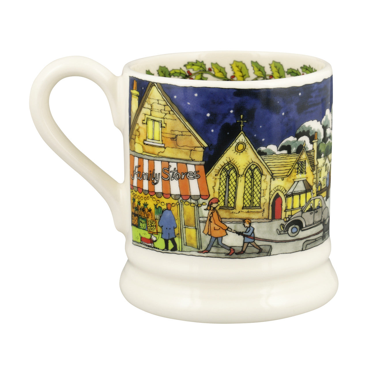 Emma Bridgewater Christmas Town & Country Half Pint Mug