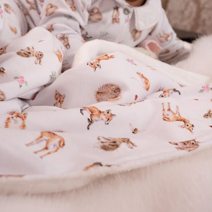 Forest hotsell baby blanket