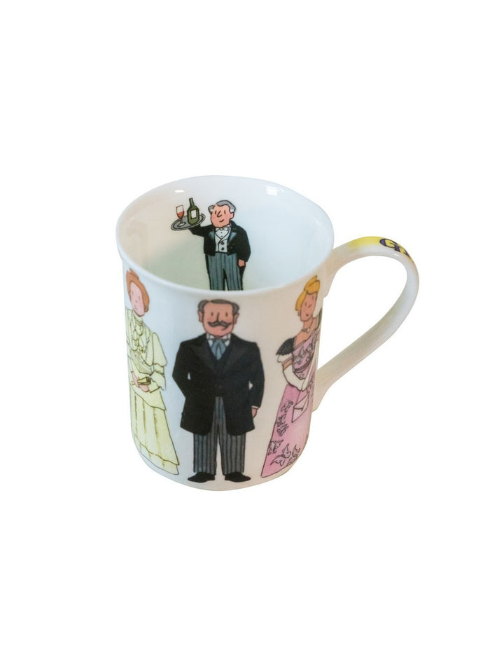 Alison Gardiner Bone China The Gilded Age mug boxed.