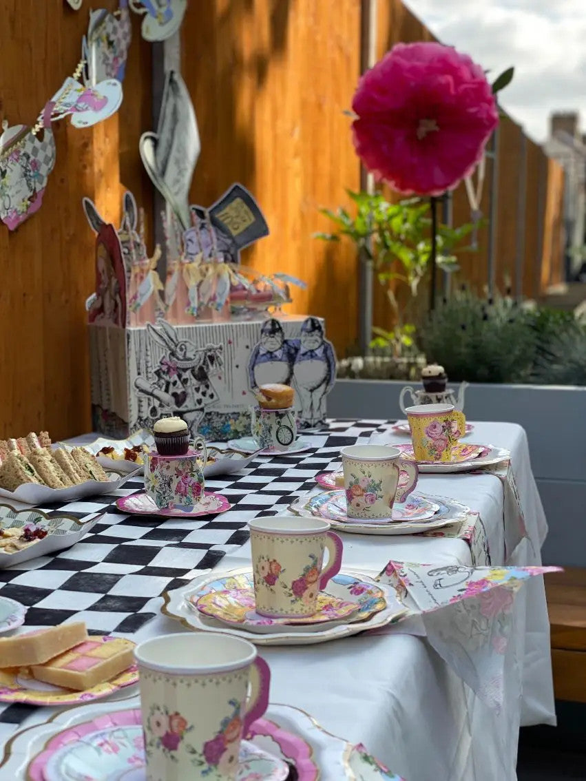 Alice in Wonderland Teapot Cake Stands - 6 pack