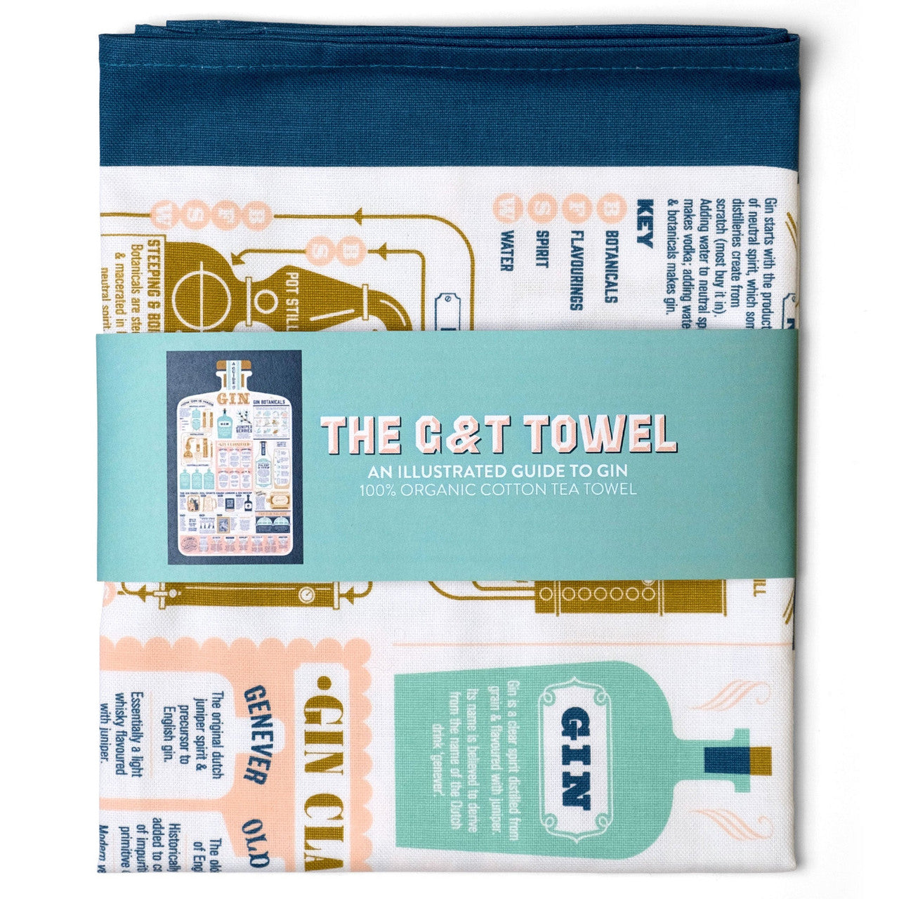 The G & T Tea Towel by Stuart Gardiner.