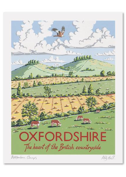 Kelly Hall Oxfordshire Print