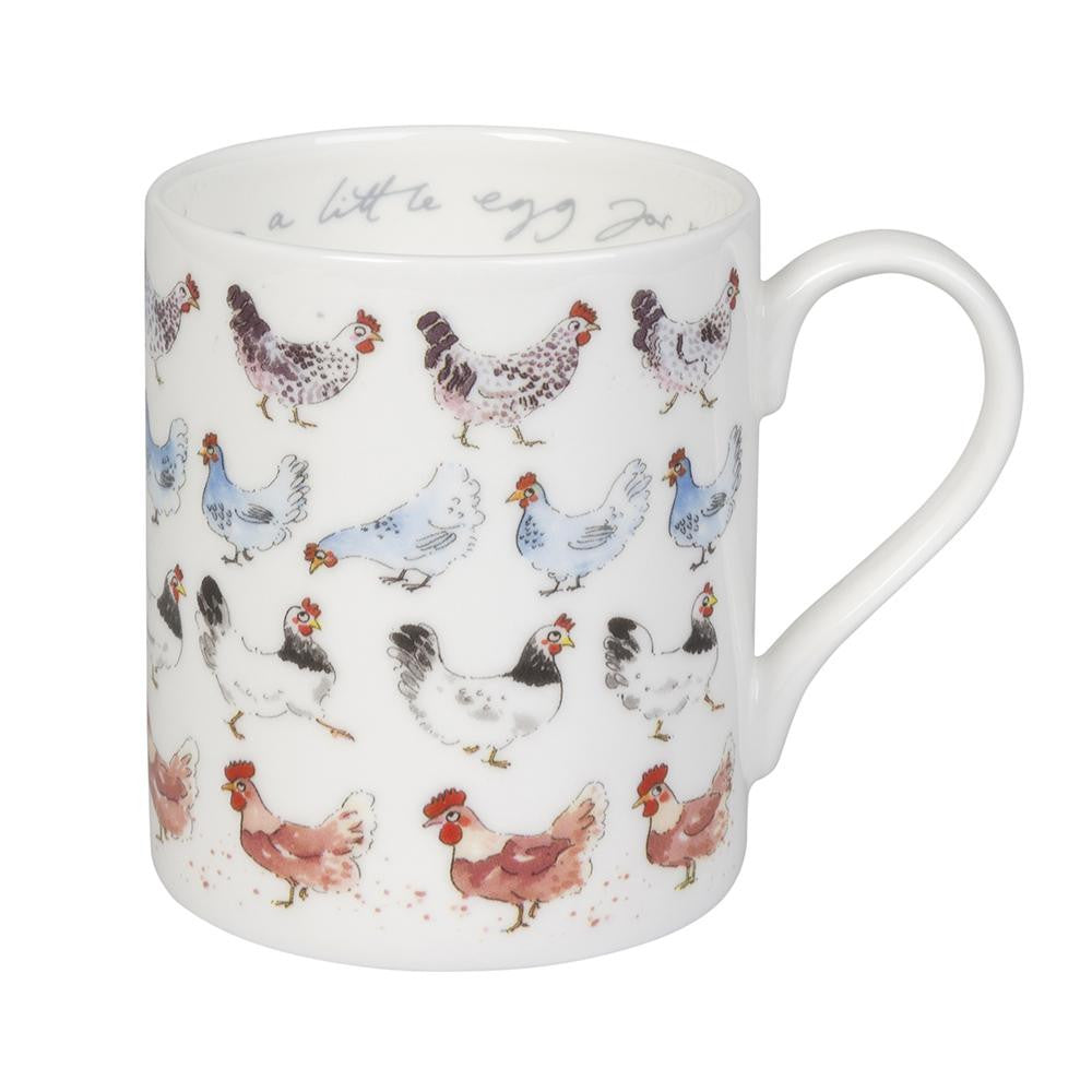 Sophie Allport bone china Lay a Little Egg! mug boxed.