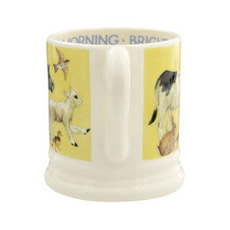 Bright New Morning 1/2 pint mug from Emma Bridgewater. Made in England.