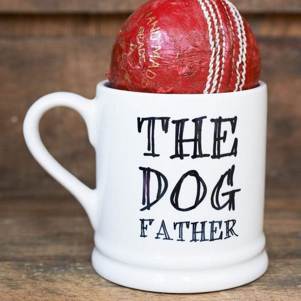 Pottery The Dog Father mug from Sweet William Designs.