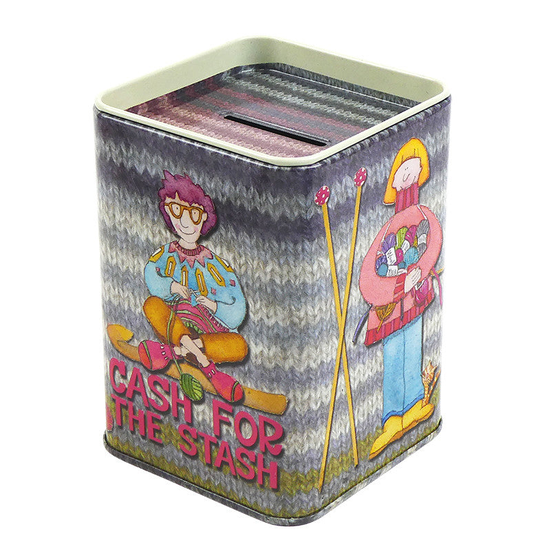 The Yarn Club Money Tin from Emma Ball.