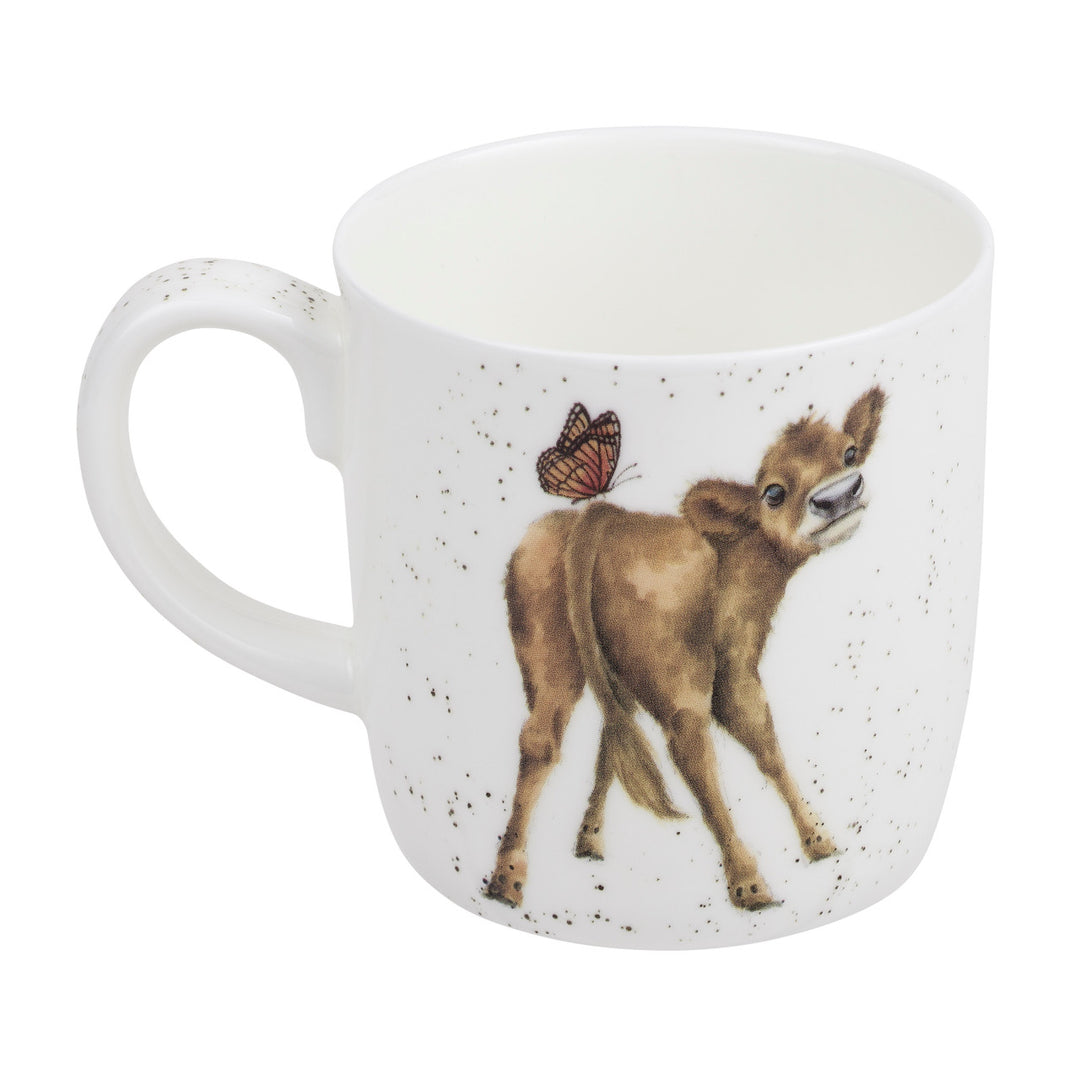 Bessie Bone China Mug from Wrendale Designs by Royal Worcester.