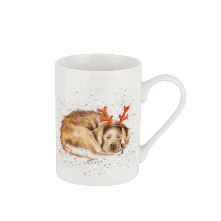 'Santa Paws'  Mug & Tray Set from Wrendale Designs and Portmeirion