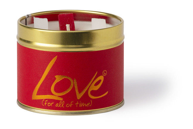 Love Scented Candle from Lily-Flame. Handmade in England