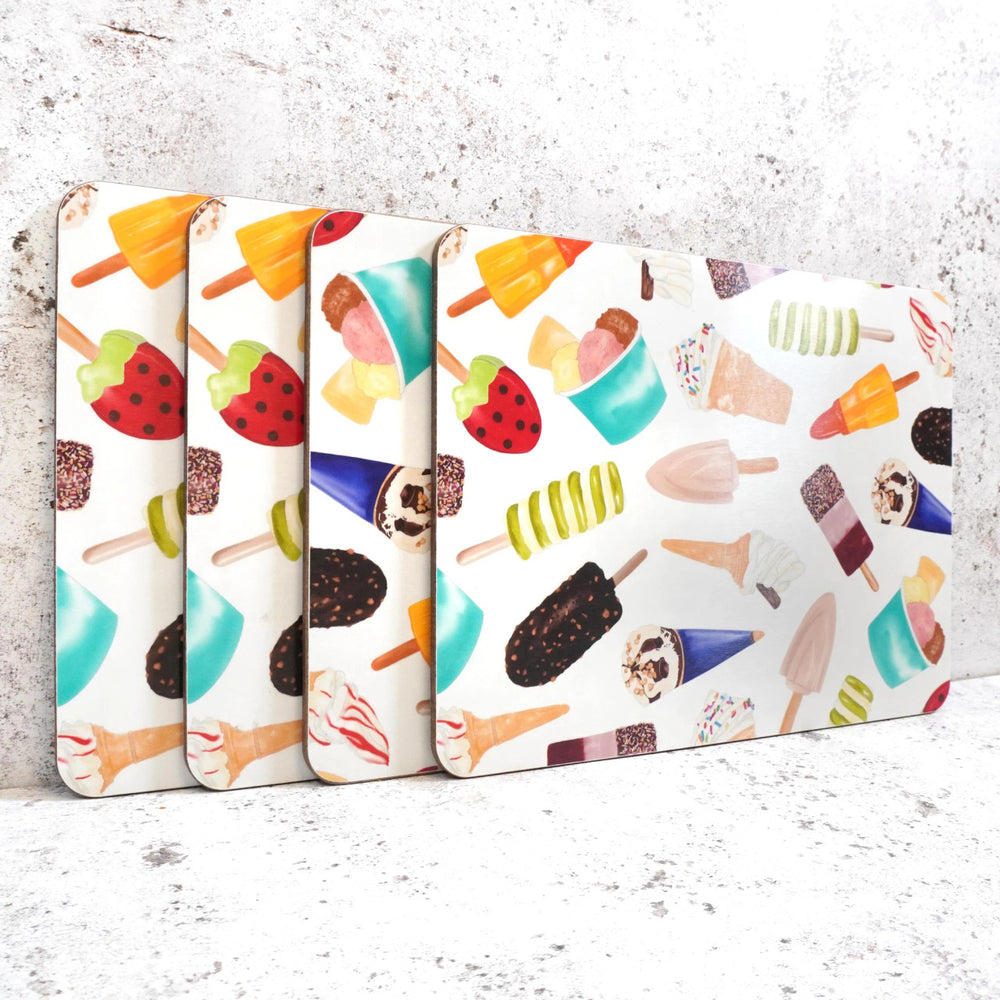 Ice Cream Placemat by Corinne Alexander. Made in England.