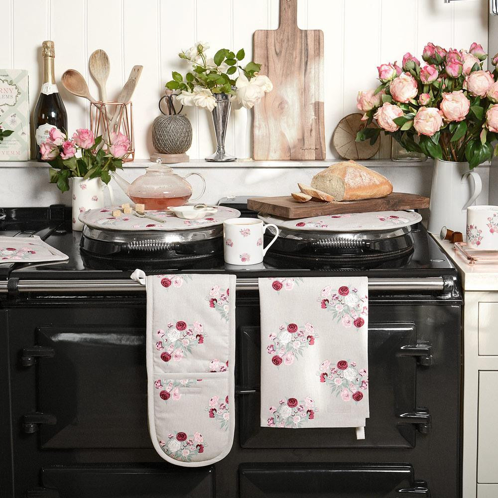 Sophie Allport Peony Tea Towel