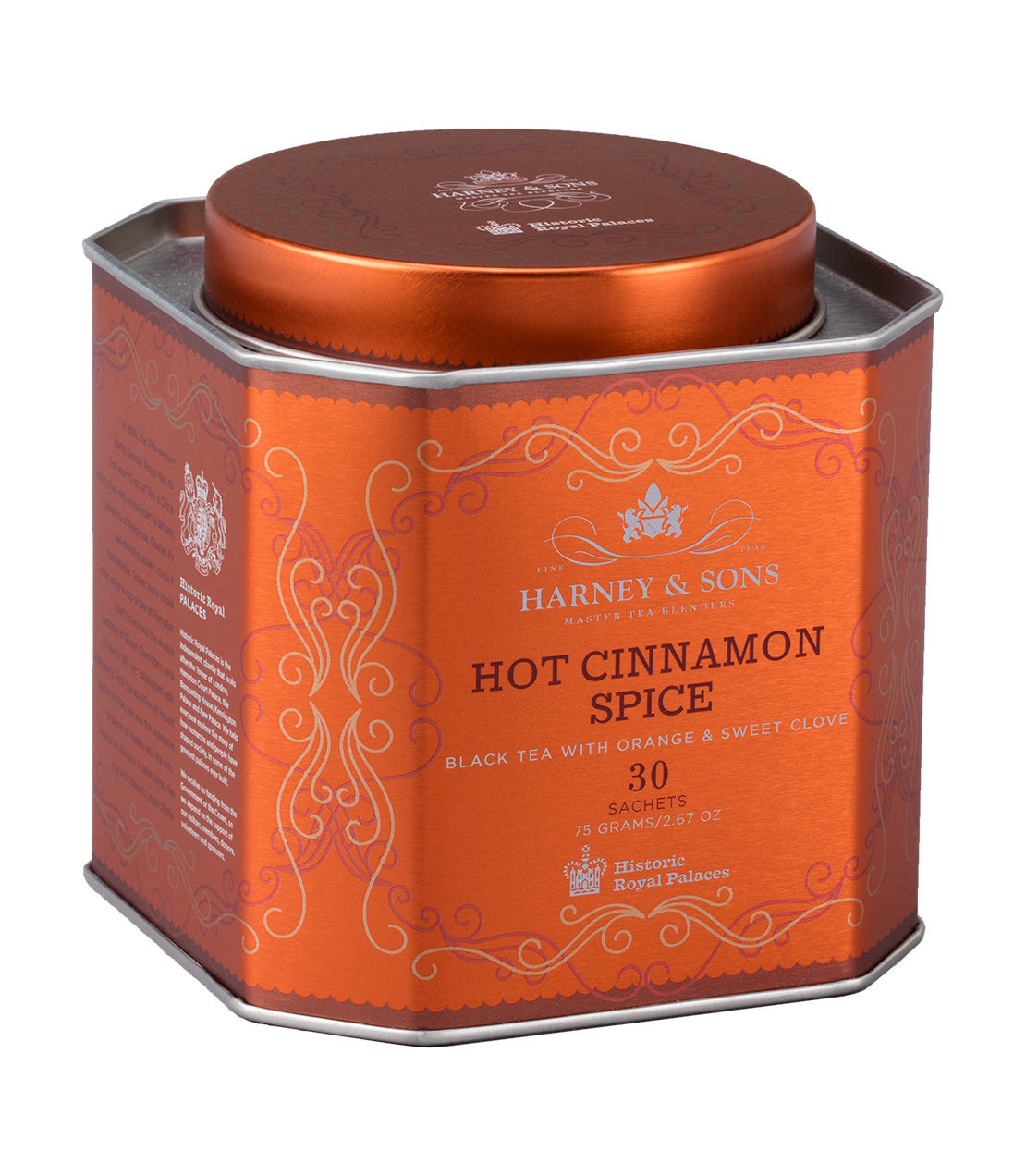 Hot Cinnamon Spice Tea by Harney & Sons.