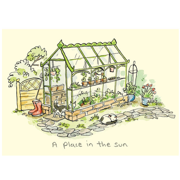 A Place in the Sun Greetings Card by Anita Jeram.