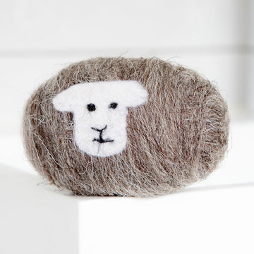 Little Beau Sheep Herdwick Sheep Felted Soap  Image