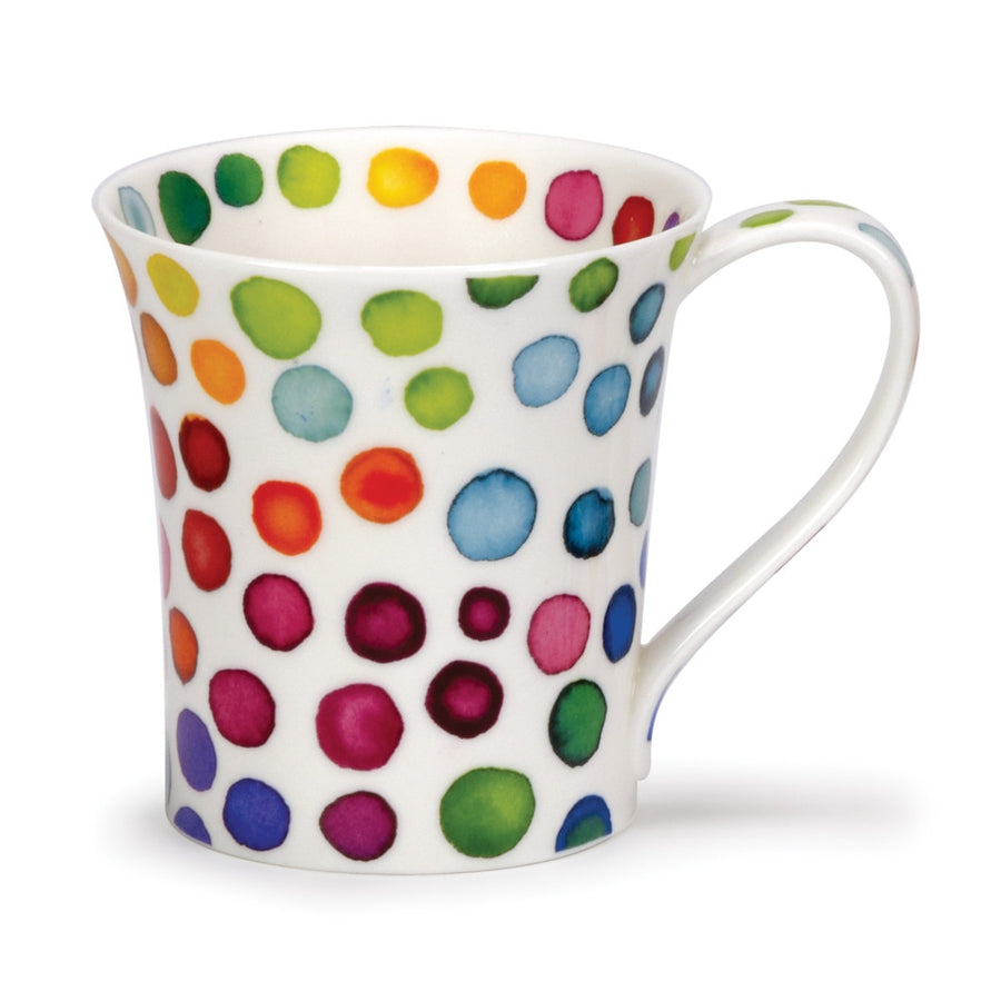 Dunoon Jura Hot Spots bone china mug. Handmade in England