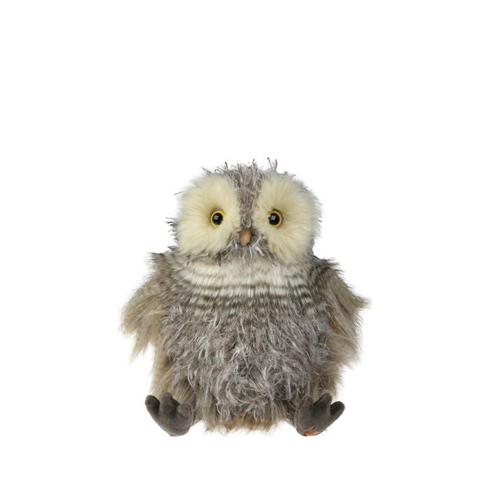 'Elvis' Owl Plush Character by Wrendale Designs.