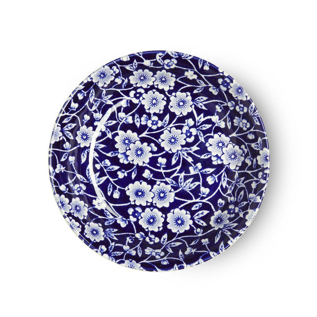 Burleigh Blue Calico Butter Pat Dish