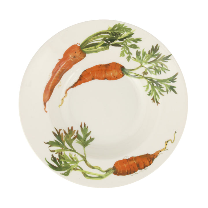 Emma Bridgewater Vegetable Garden Carrots soup plate. Handmade in England