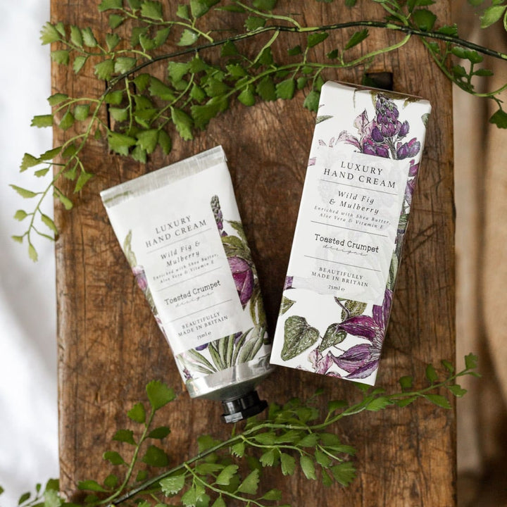 Wild Fig Luxury Hand Cream 75ml by Toasted Crumpet.