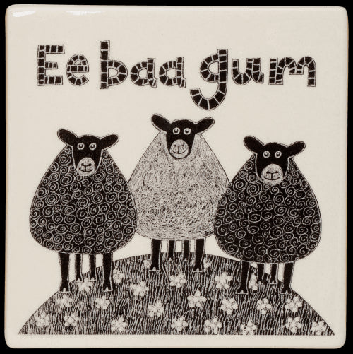 Ee Baa Gum Coaster by Moorland Pottery