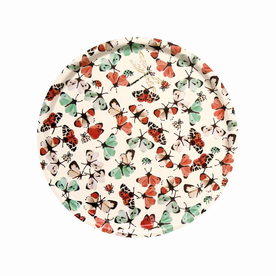 Emma Bridgewater Butterflies & Bugs Round Birch Tray.