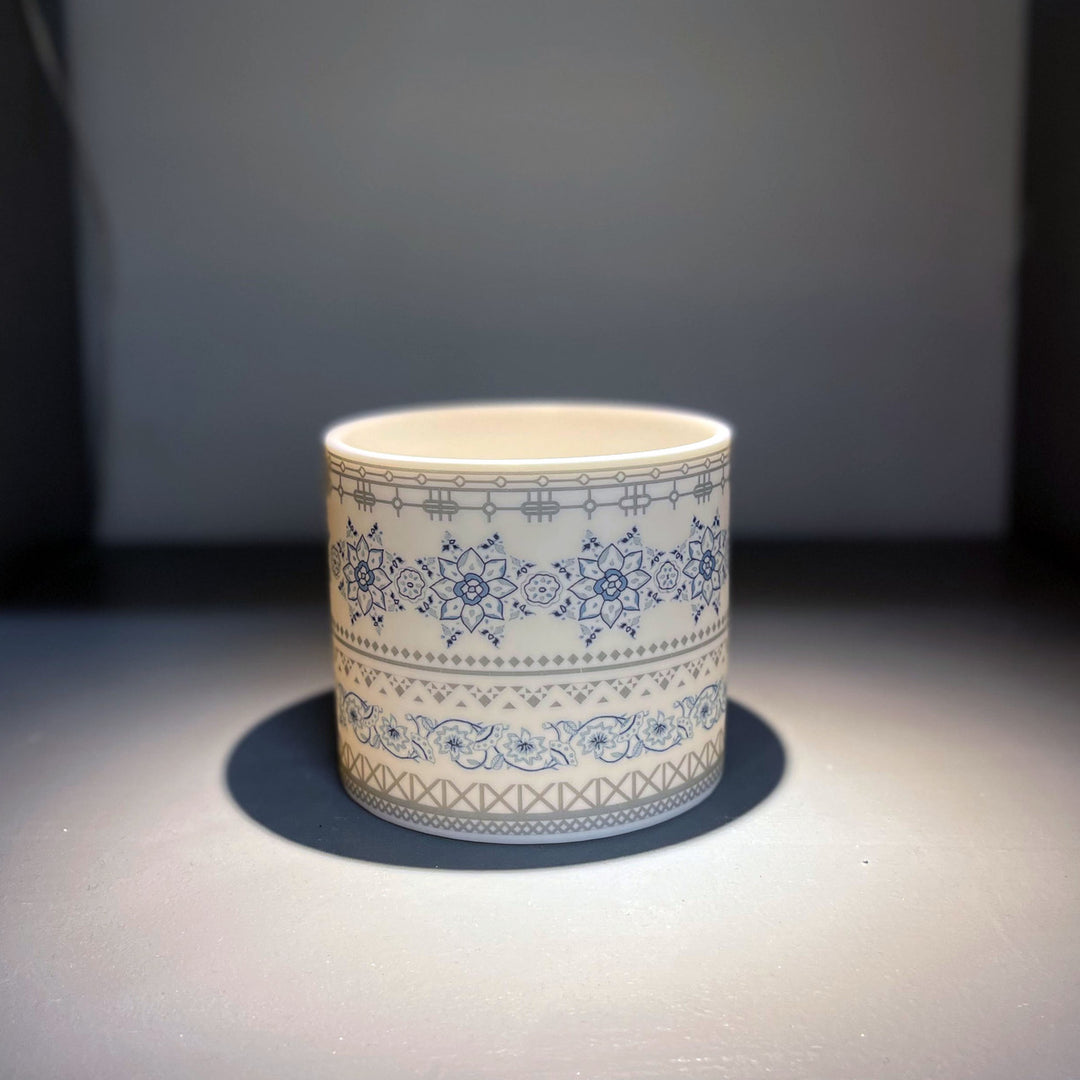 Alex Allday Safflower Ceramic Planter Pot/Tea Light Holder