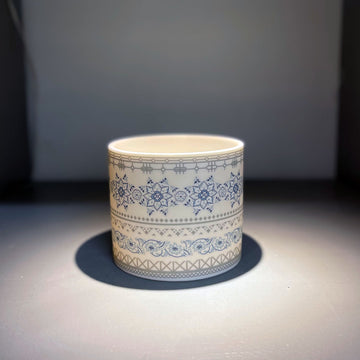 Alex Allday Safflower Ceramic Planter Pot/Tea Light Holder Image