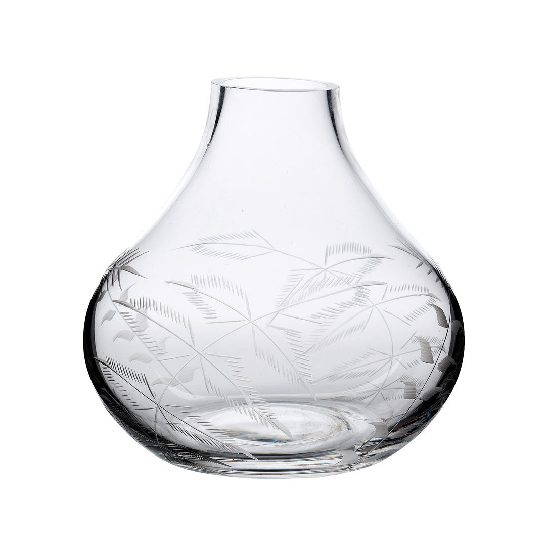 Vase with Fern Design by The Vintage List.