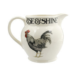 Emma Bridgewater handmade pottery Rise & Shine 1 1/2 Pint Jug.