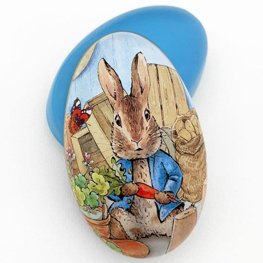 Peter Rabbit Medium Tin Eggs - Blue