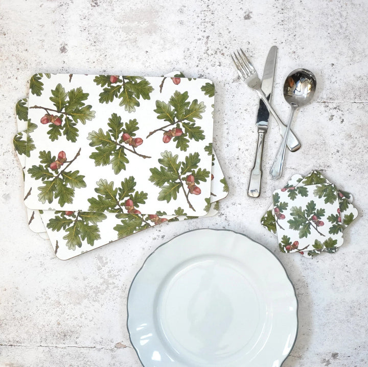 Oak Leaf Placemat by Corinne Alexander.
