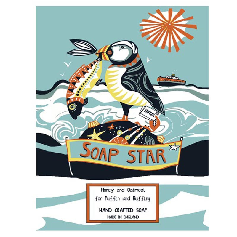 Port & Lemon handcrafted soap - Puffin