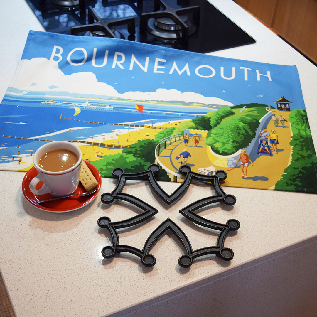 Bournemouth Tea Towel by Town Towels