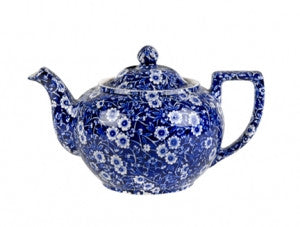Blue Calico Teapot  Small