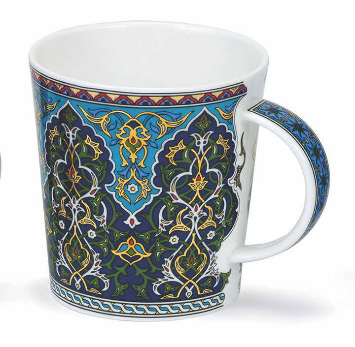 Dunoon Lomond Sheikh green bone china mug.